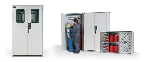 toxic gas metal outside enclosure storage|flammable gas storage distance.